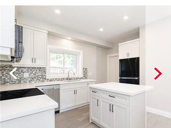 Kitchen on the main floor