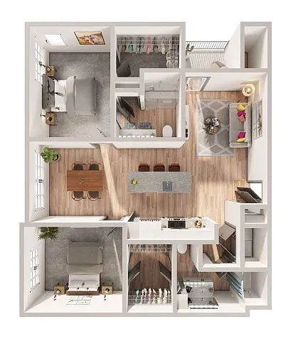 Floor plan B3