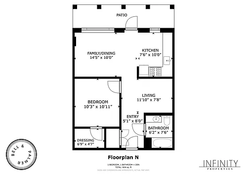 Floor plan N
