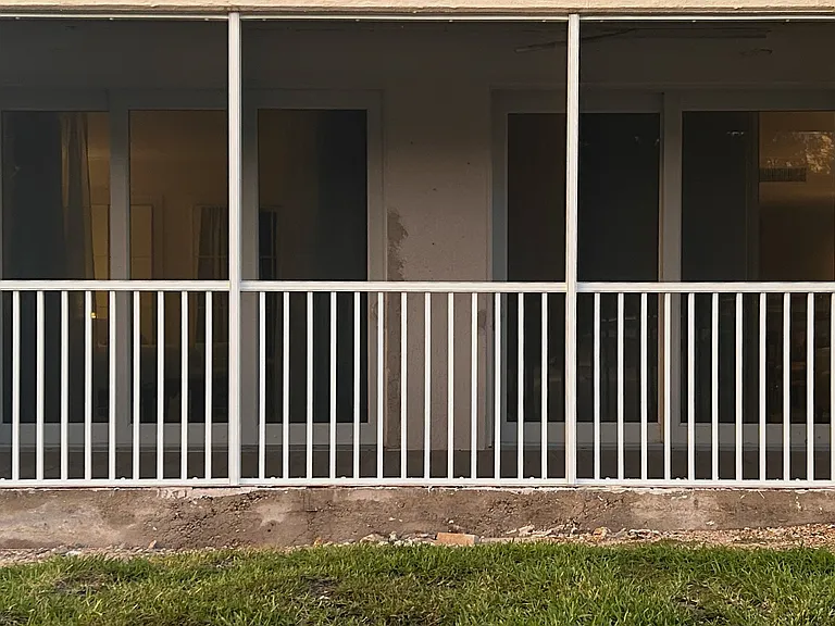 Back of the building
