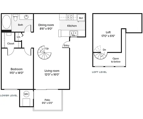 Floor plan 836