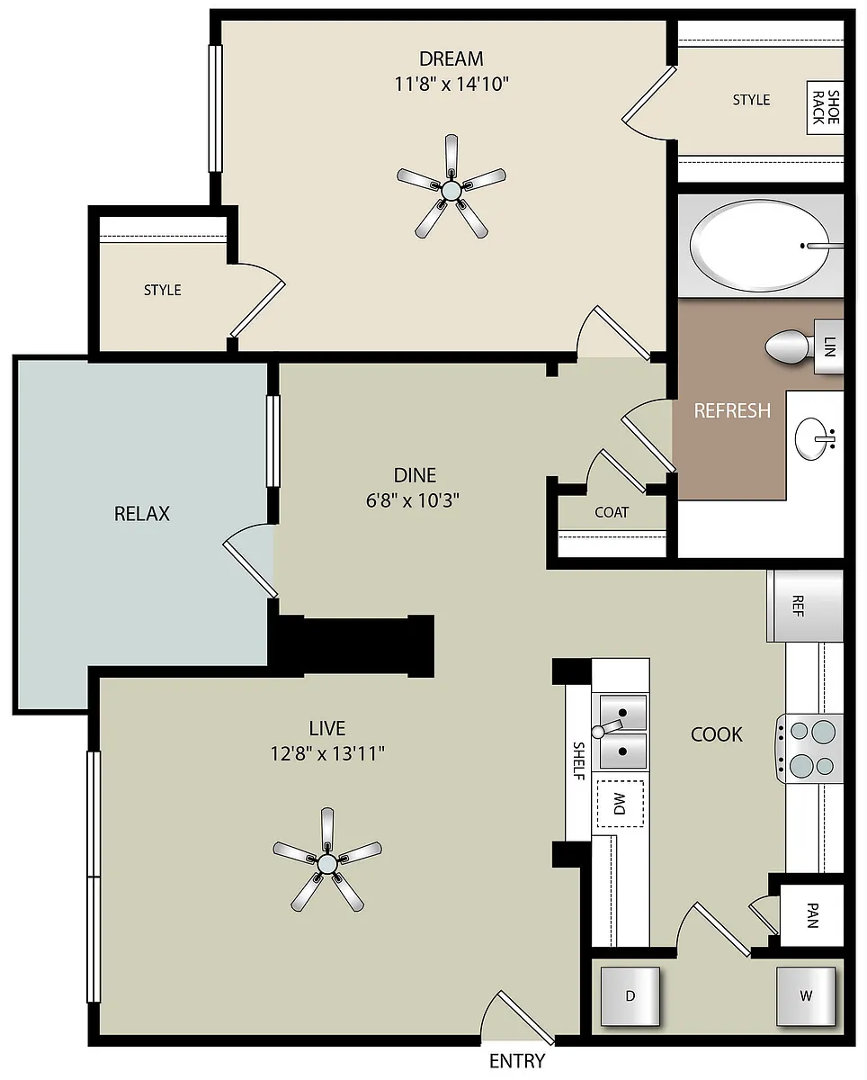 Floor plan A1