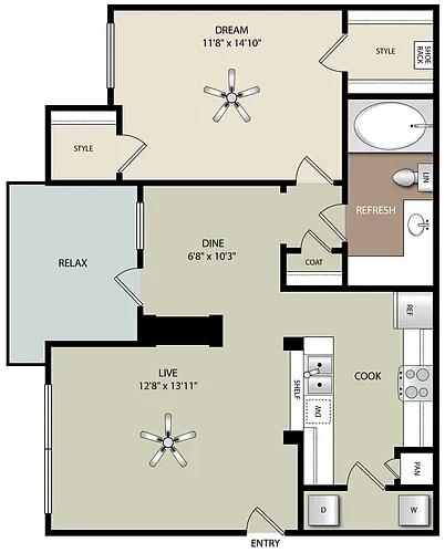Floor plan A1