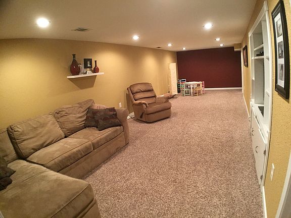 Basement family room
