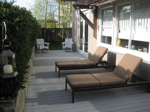 Exterior Rear Deck