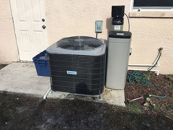 New AC & water softener