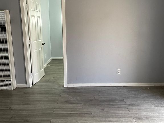 Living room with HVAC