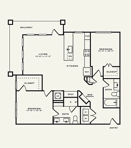 Floor plan B2