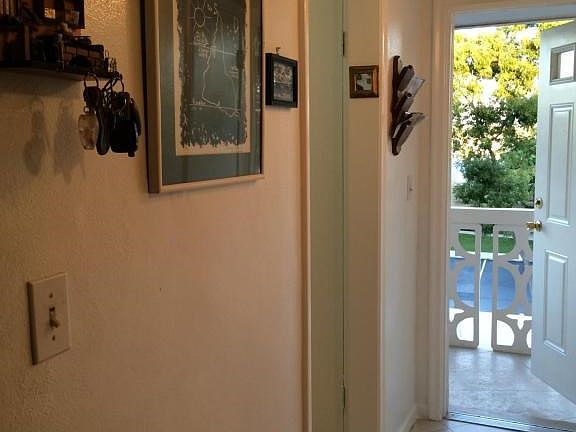 Hall entrance to unit