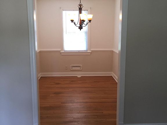 Family room flows into dining room