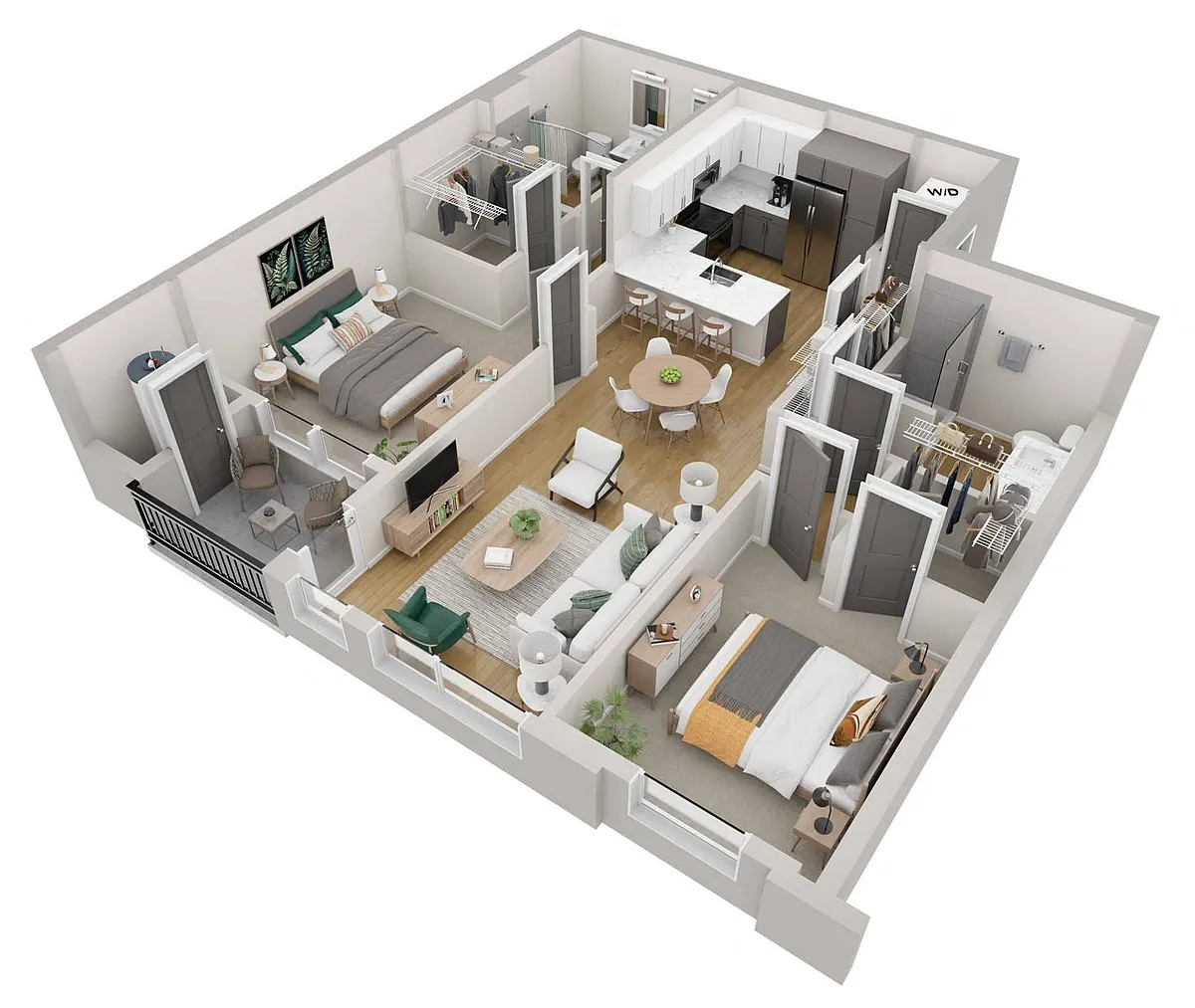 Floor plan Foothills | 2