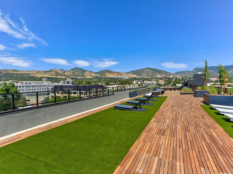 Roof top turf