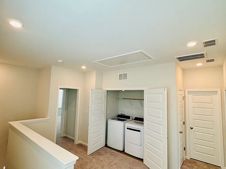 Loft Area + Washer/Dryer