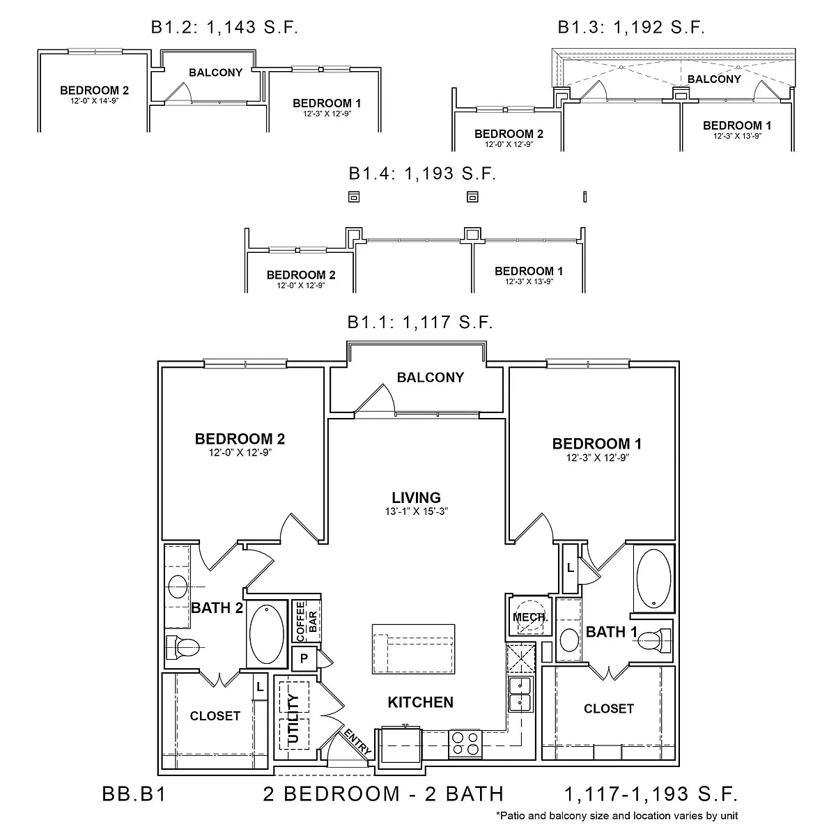 Floor plan BB.B1