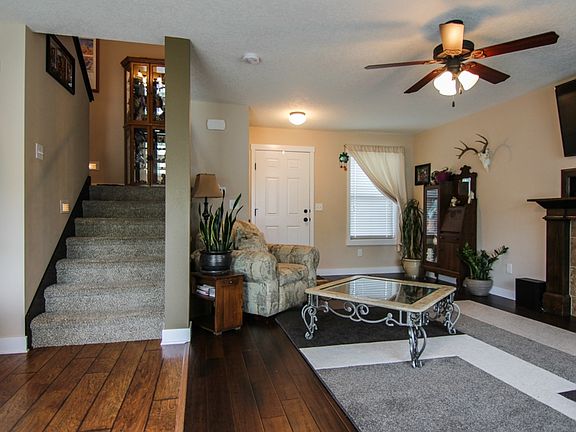 Living Room with Bamboo Hardwood