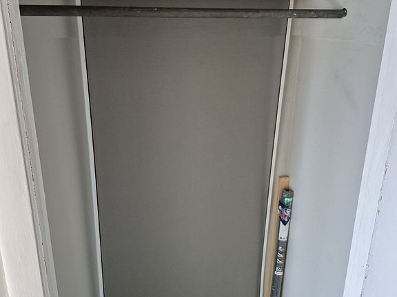Closet off of foyer
