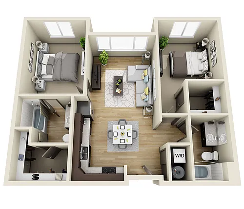 Floor plan 2A