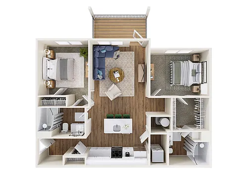 Floor plan The Tanglewood Terrace