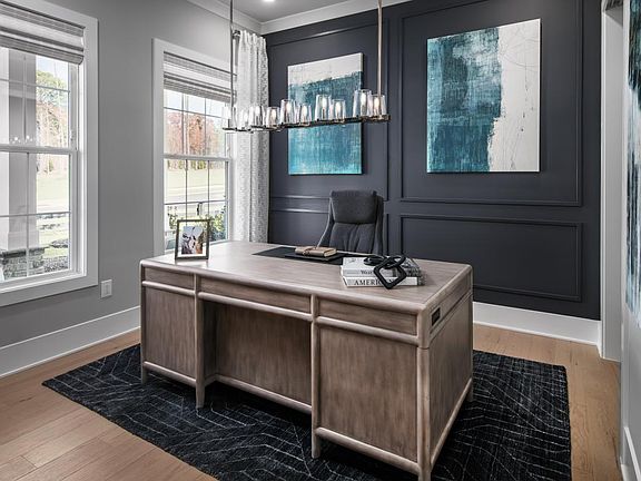 Bright and versatile flex space ideal for a home office