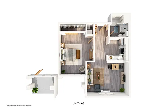 Floor plan Cedar (55+)