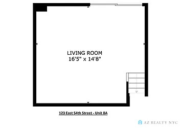 Rented by AZ REALTY NYC LLC