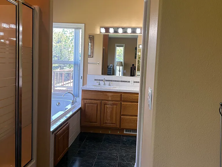 Master bathroom