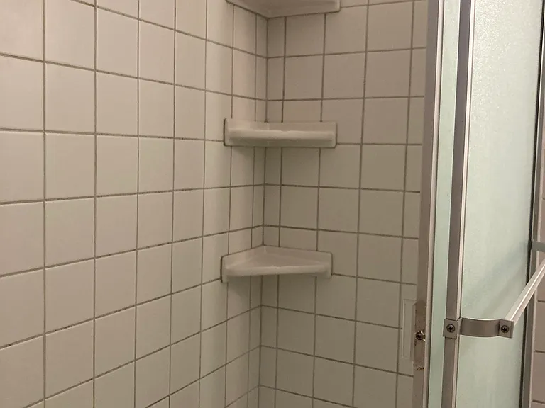 More bathroom shelves