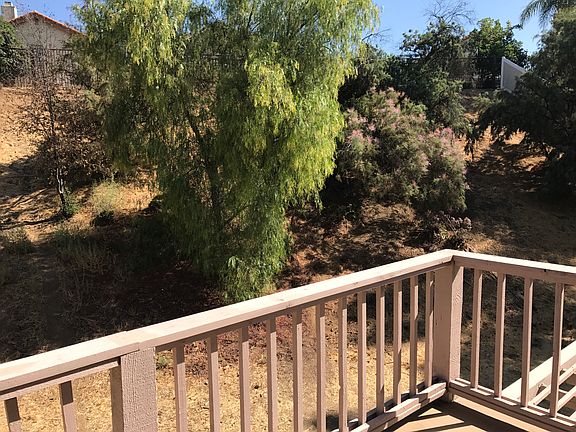 Backyard from balcony