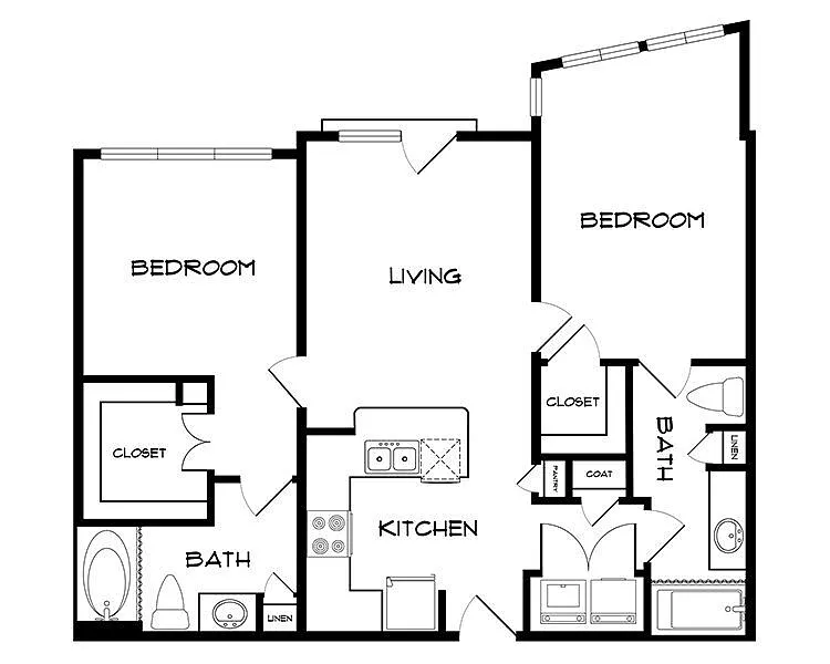 Floor plan B1