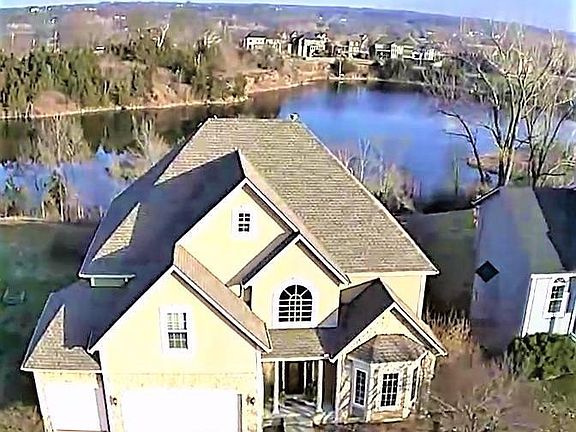 Drone photo with lake as the view!