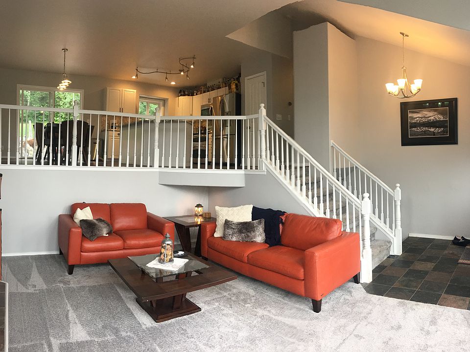 Open concept living space.