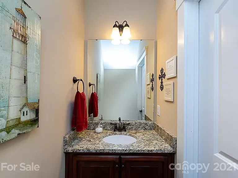 downstairs half bath