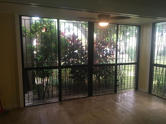 Enclosed lanai for more room