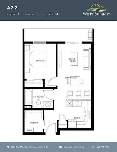 Floor plan Ruxton Island