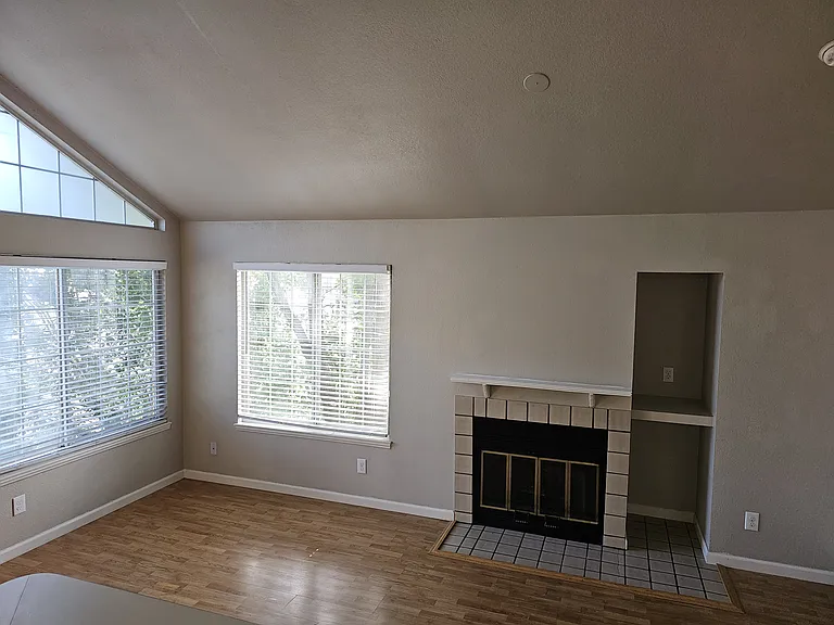Living Room & Fireplace
