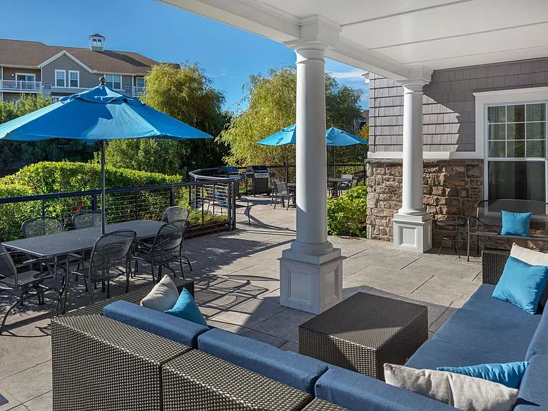Patio Deck With Lounge