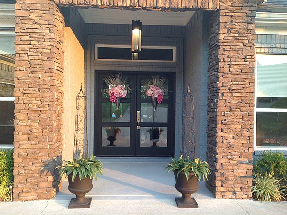 Beautiful double door entry