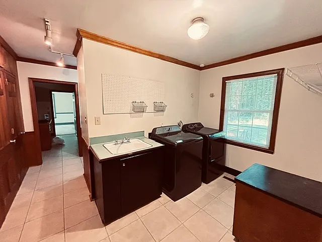 Laundry area