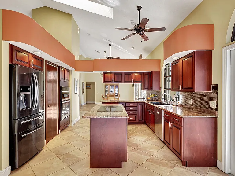 spacious kitchen