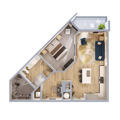 Floor plan A9D