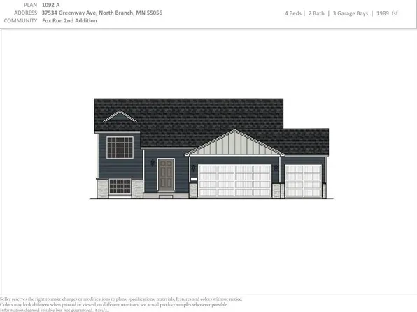 37534 Greenway Ave, North Branch, MN 55056