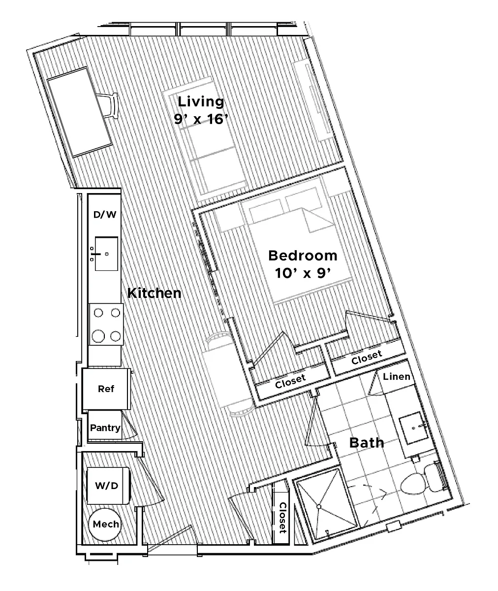 Floor plan The Campbell
