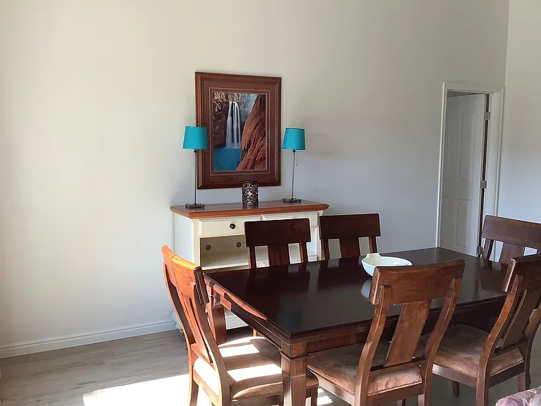 Dining Area previously furnished