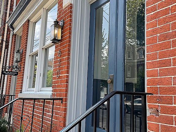 Wrought iron railings