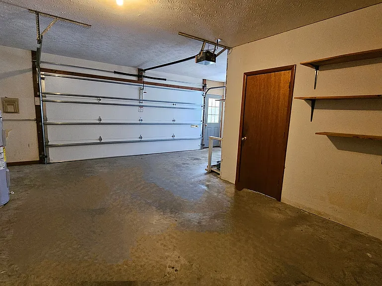garage and work shop area