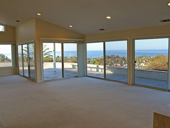 Living room with ocean view