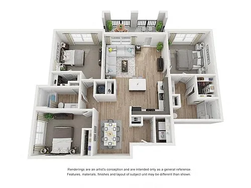 Floor plan The Clift