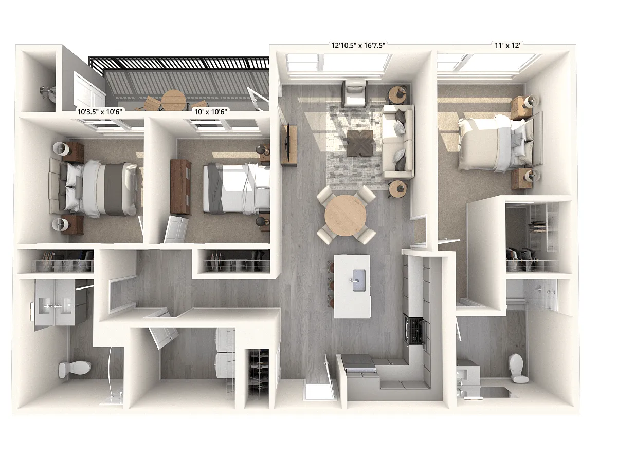 Floor plan C2-2