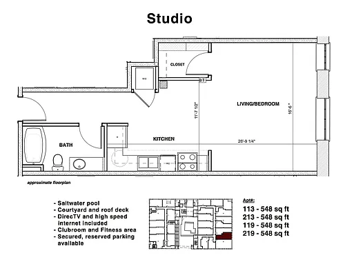 Floor plan 113