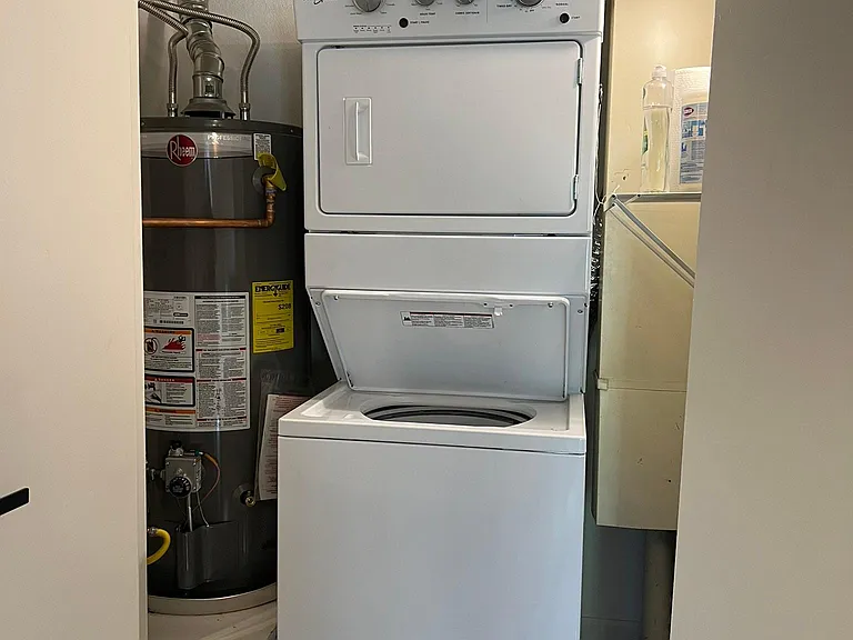 Laundry closet